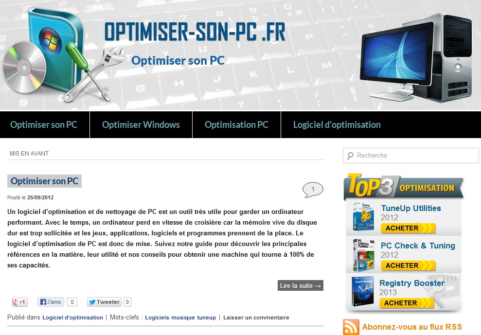 Optimiser un ordinateur