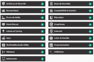 Catégorie sur Gratuiciel