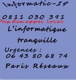 Réparation informatique Paris 19 75019