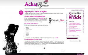 Guide achat bijoux