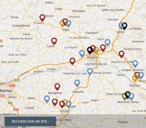 Rechercher un site sur le Maine et Loire