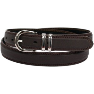 ceinture en cuir marron 