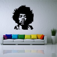 Jimi Hendrix en sticker