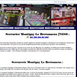 Capture Serrurier Montigny le Bretonneux
