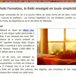 Reiki Formation