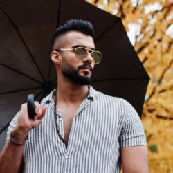 L’art du parapluie masculin : entre tradition, design et raffinement !